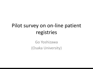 Yoshizawa - Nuffield Department of Population Health