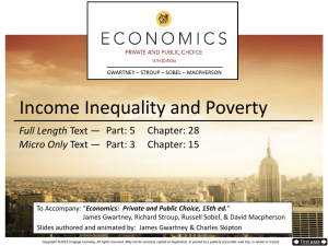 Income Inequality and Poverty (15th ed.)