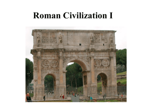 Roman Civilization - Gunnery-2010-Fall