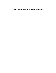 ASU RR Cards Round 6 Weber