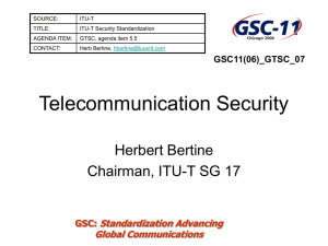 Telecommunication Security