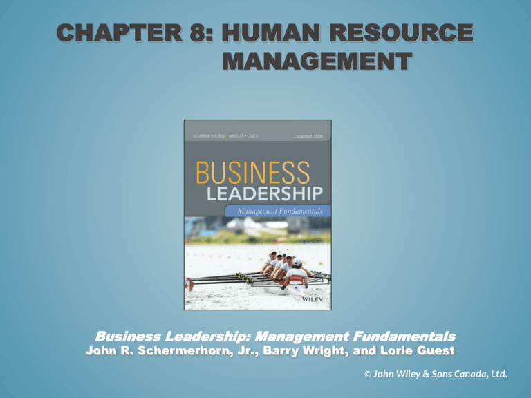 Chapter 1: Management Fundamentals