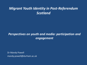 Perspectives on Youth and Media - Scottish Universities Insight