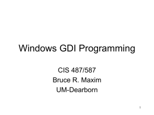 Windows GDI Programming
