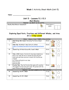 Week 1 Activity Sheet-Math (Unit 5)