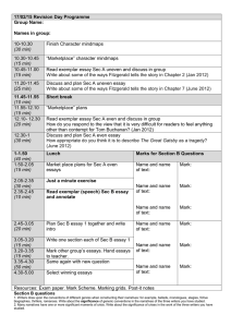 3. Revision Day schedule 17 Feb 2015
