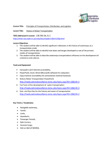 Lesson 04a History of Water Transportation Systems LP
