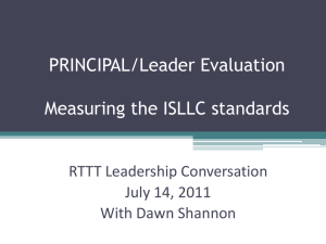 Leader Evaluation Presentation