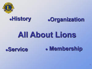International Board of Directors - Billings Lions Club News and