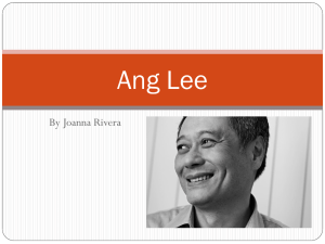 Ang Lee - Academic Csuohio