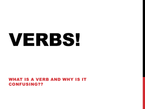 Verbs!