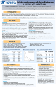 UF Poster Template - Department of Pharmaceutical Outcomes
