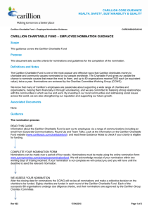 Guidance - Carillion plc