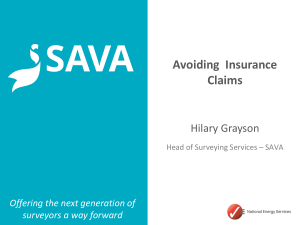 Hilary Grayson, SAVA – How to handle insurance claims