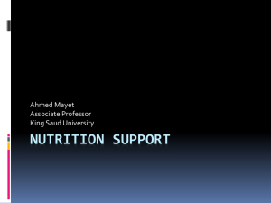08. (m) Nutrition - King Saud University Medical Student Council
