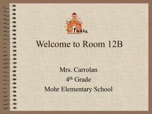 Welcome to Room 24