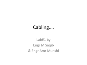 Uses of Coaxial Cable - Engr. Muhammad Saqib