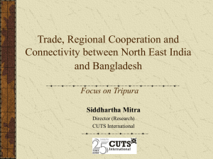 The North East - CUTS Centre for International Trade, Economics
