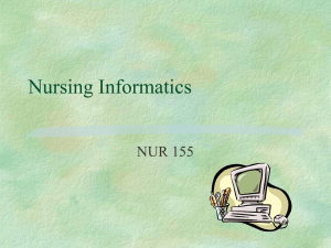 Nursing Informatics - Oakton Community College