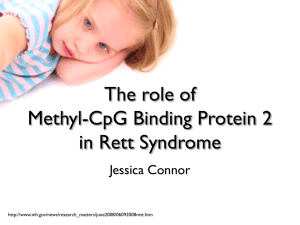 Rett Syndrome & MECP2