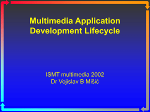 Multimedia Application Development Lifecycle