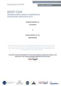 iv international moot competition