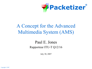 A Concept for the Advanced Multimedia System