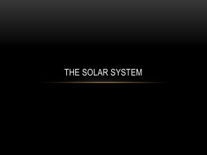 The Solar System