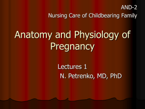 1_Anatomy and Pysiology of pregnancy