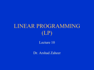 Lecture 10 linear programming 4