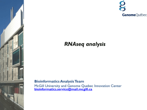 RNASeq analysis