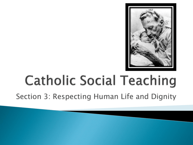 Catholic Social Teaching Activities For Youth