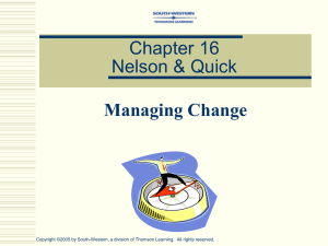 Chapter 12 Nelson & Quick