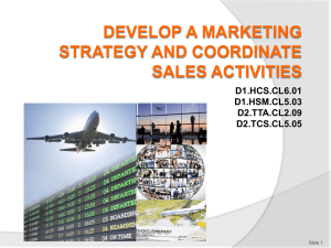 PPT_Develop mktg strategy & coord sales act_220115