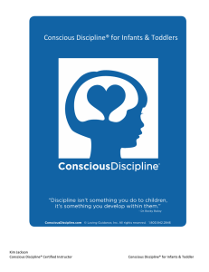 Conscious Discipline for Infants\Toddlers