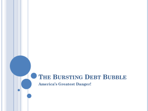 The Bursting Debt Bubble - The Story Behind The Story