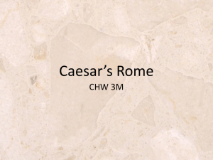 3.8 Julius Caesar