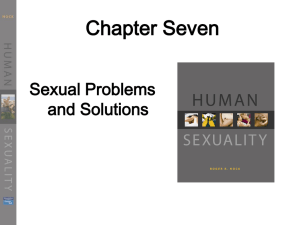 Chapter 7 Sexual Problems