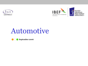automobile - India Brand Equity Foundation