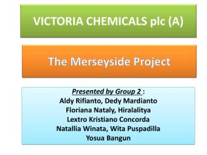 VICTORIA CHEMICALS plc (A)