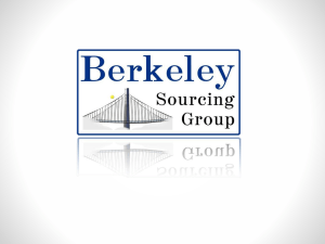 Product Printing - Berkeley Sourcing Group