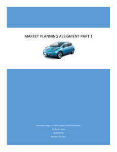 market planning assigment part 1