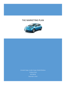 the marketing plan