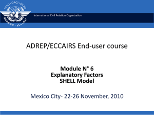 ECCAIRS Module 06 - Explanatory factors