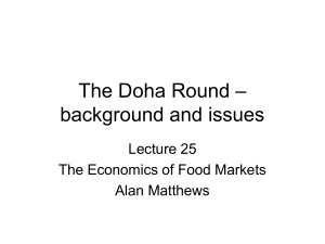 The Doha Round