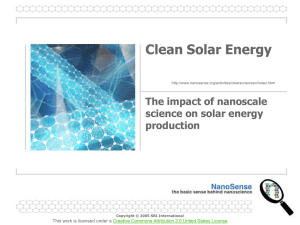 Clean Solar Energy PowerPoint