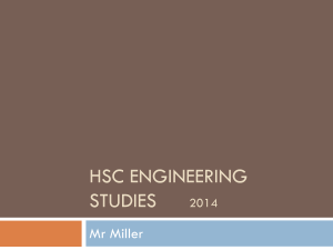 HSC Engineering Studies