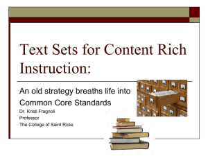 Text Sets PowerPoint