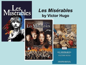 Intro to Les Miserables PPT
