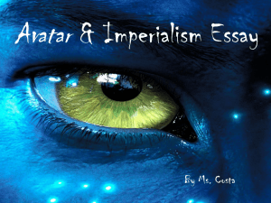 Avatar & Imperialism Essay